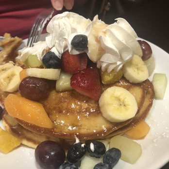 Stacked Pancake & Breakfast House - Pancake stack with fresh fruits - Breakfast & Brunch Near Me - Burlington, Ontario Stacked Pancake & Breakfast House - Pancake stack with fresh fruits - Breakfast & Brunch Near Me - Burlington, Ontario