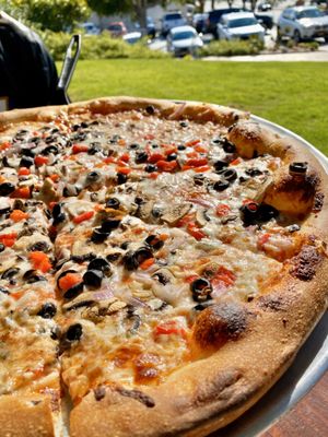 Photo of Brooklyn Brick Oven Pizza - Manhattan Beach, CA, US. Veggie