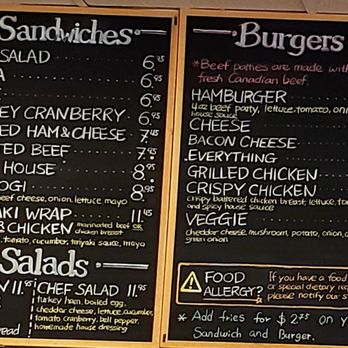 Norland Grill - menus on a blackboard - Diners Near Me - Burnaby, British Columbia Norland Grill - menus on a blackboard - Diners Near Me - Burnaby, British Columbia