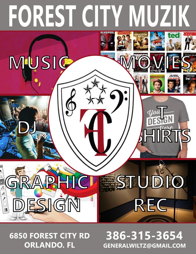 Mr. Forest City Muzik Logo