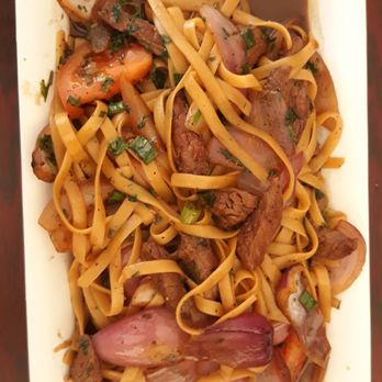 Doña Tere Peruvian Restaurant - Tallarin saltado de res. - Peruvian Near Me - Lathrop, California