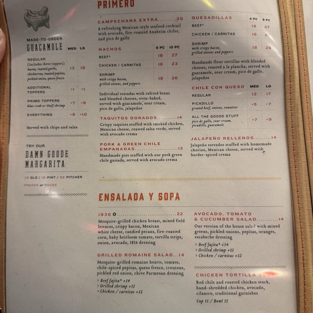 Goode Co. Kitchen & Cantina - Dinner Menu - 1 of 3 - Comfort Food Near Me - Houston, Texas Goode Co. Kitchen & Cantina - Dinner Menu - 1 of 3 - Comfort Food Near Me - Houston, Texas