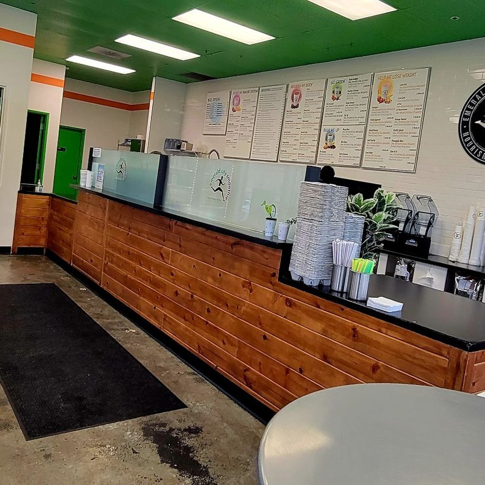 Emerald City Smoothie - Interior of store - Juice Bars & Smoothies Near Me - Seattle, Washington