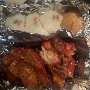 K's Bento-Ya - Ala cart $5 chicken 4pc - hotdog .50pc - 3pc oshi rice .50pc 1pc cone sushi $1 - Japanese Near Me - Waipahu, Hawaii K's Bento-Ya - Ala cart $5 chicken 4pc - hotdog .50pc - 3pc oshi rice .50pc 1pc cone sushi $1 - Japanese Near Me - Waipahu, Hawaii