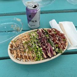 Island Beach Bites - Ahi Tuna Poke Bowl
