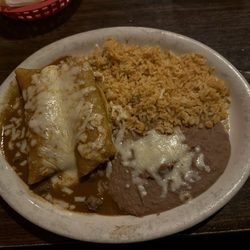 18. Enchilada Dinner Plate