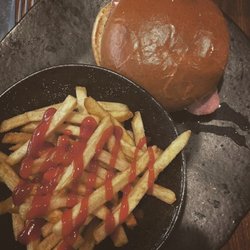 Cafe Emilia - Bacon Bap and French Fries