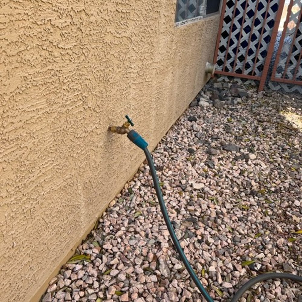 Sin City Plumbing - NEW YEAR HOSE BIB THAT YOU CAN SEE OUTSIDE THE REAR GATE. - Plumbing Near Me - Henderson, Nevada Sin City Plumbing - NEW YEAR HOSE BIB THAT YOU CAN SEE OUTSIDE THE REAR GATE. - Plumbing Near Me - Henderson, Nevada