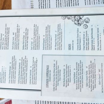 Sally's Waterfront Dining - Menu - Seafood Near Me - San Diego, California Sally's Waterfront Dining - Menu - Seafood Near Me - San Diego, California