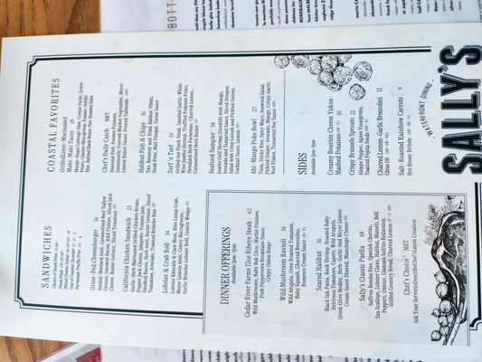 Menu photo 3 Sally's Waterfront Dining San Diego, CA