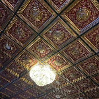 Doc's Drive In Theatre - Mama Merlot's - I loved the pressed tin ceiling - Outdoor Movies Near Me - Buda, Texas Doc's Drive In Theatre - Mama Merlot's - I loved the pressed tin ceiling - Outdoor Movies Near Me - Buda, Texas