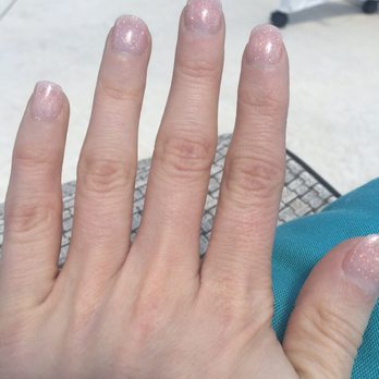 Lee Nail Salon - Dip manicure. Perfect color for vacay! - Nail Salons Near Me - Chicago, Illinois