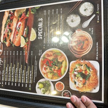 Pho Today - Another part of the menu - Vietnamese Near Me - South Plainfield, New Jersey