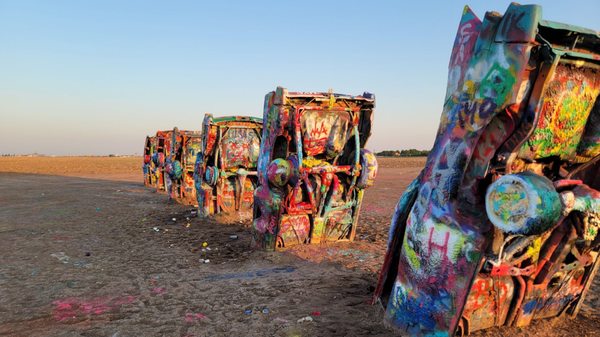 Cadillac Ranch by null