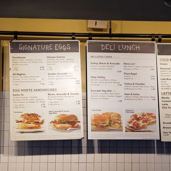 Einstein Bros. Bagels - Menu - Bagels Near Me - Pasadena, California