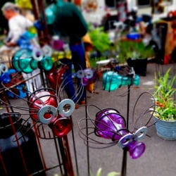 Custer Fair - Great lawn art at the fair!