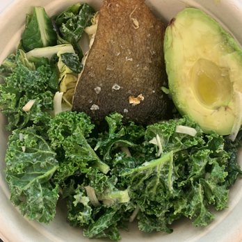 DIG INN - Wild Alaskan Salmon Marketbowl with kale Caesar salad side and avocado side. - New American Near Me - New York, New York DIG INN - Wild Alaskan Salmon Marketbowl with kale Caesar salad side and avocado side. - New American Near Me - New York, New York