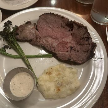 Hampton Street Vineyard - The sad looking prime rib plate. - French Near Me - Columbia, South Carolina