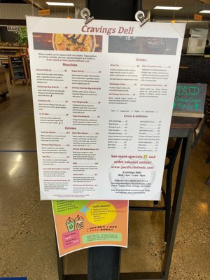 Menu photo 3 Cravings Deli Portage, MI