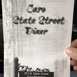 Caro State St Diner - Menu