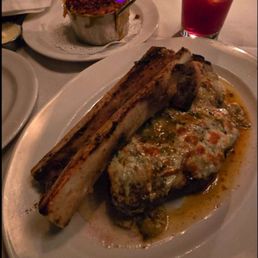 Steak and bone marrow Steak and bone marrow