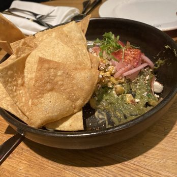Earls Kitchen + Bar - Corn and avocado dip - New American Near Me - Somerville, Massachusetts