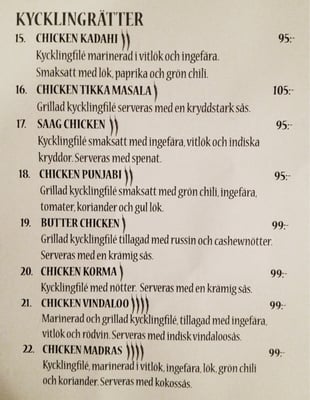 Menu photo 5 Mantram Alingsås, O