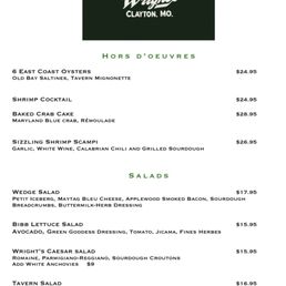 App Starters and Salads App Starters and Salads