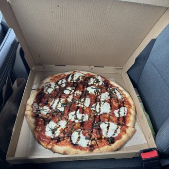 Hilo Pizza Company - Caprese pizza - fresh basil and balsamic glaze make it perfect! - Pizza Near Me - Hilo, Hawaii