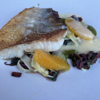 Wren - Fish on the tasting menu - New American Near Me - Suttons Bay, Michigan