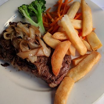 Rosie O'Grady's - Steak and fries (atleast the sides were good!) - Irish Near Me - New York, New York Rosie O'Grady's - Steak and fries (atleast the sides were good!) - Irish Near Me - New York, New York