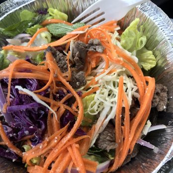 Coconut Thai Cuisine - Beef salad to go all the yummy textures and flavors Y2. Yum Nuea Salad - Thai Near Me - Statesboro, Georgia Coconut Thai Cuisine - Beef salad to go all the yummy textures and flavors Y2. Yum Nuea Salad - Thai Near Me - Statesboro, Georgia