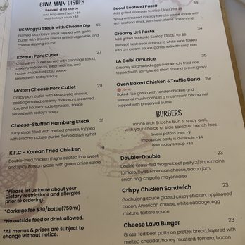 GIWA - Menu - Breakfast & Brunch Near Me - Santa Clara, California