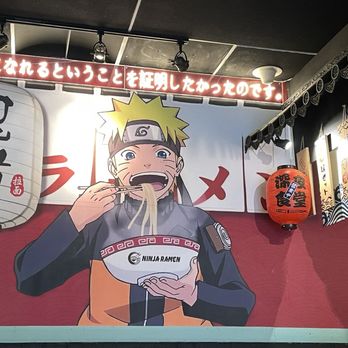 Ninja Ramen - Anime mural - Ramen Near Me - Lancaster, Pennsylvania