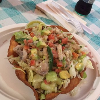 Serg's Mexican Kitchen - The menu says catch of the day with shrimp. I saw no shrimp in this ceviche. - Food Trucks Near Me - Honolulu, Hawaii Serg's Mexican Kitchen - The menu says catch of the day with shrimp. I saw no shrimp in this ceviche. - Food Trucks Near Me - Honolulu, Hawaii