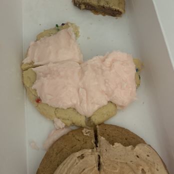 Crumbl - Gilbert - Not cream cheese frosting like I wrote in the special instructions. - Bakeries Near Me - Gilbert, Arizona