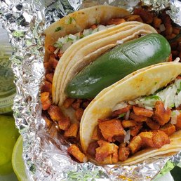 Nicely done Al Pastor tacos Nicely done Al Pastor tacos
