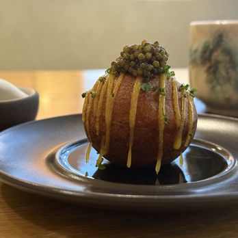 MĀZE - Dungeness Crab Donut - New American Near Me - Honolulu, Hawaii