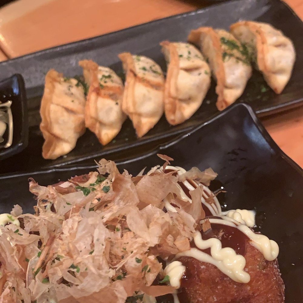 Block Kitchen + Bar - Pork kimchi dumplings and takoyaki - Sandwiches Near Me - Banff, Alberta