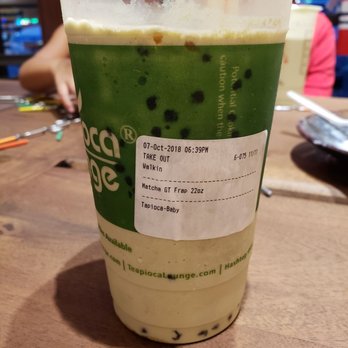 Teapioca Lounge - Delicious matcha Frap. - Bubble Tea Near Me - Lewisville, Texas