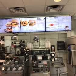 McDonald's - Menu displays