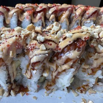 Toyo Sushi - Spider man Roll and the Incredible roll - Japanese Near Me - Stockton, California Toyo Sushi - Spider man Roll and the Incredible roll - Japanese Near Me - Stockton, California