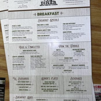 Rodeo Diner - Menu - Breakfast & Brunch Near Me - Kissimmee, Florida Rodeo Diner - Menu - Breakfast & Brunch Near Me - Kissimmee, Florida