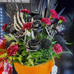 Albertsons - Love this!! The base is a real pumpkin!