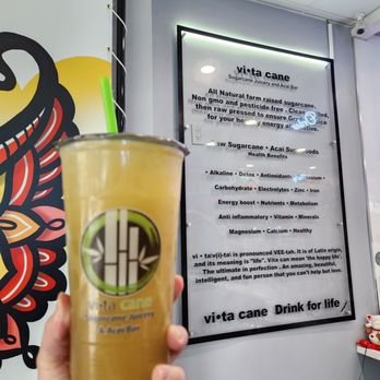 Vita Cane - 32oz with Kumquat - Juice Bars & Smoothies Near Me - Alhambra, California