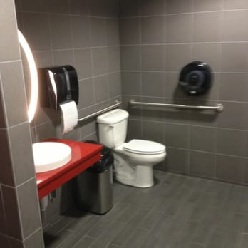 Auto Express of Doylestown - nice bathroom.  automatic trash can too.  sweet - Auto Repair Near Me - Doylestown, Pennsylvania