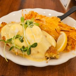 Route 99 - Razor Clam Benedict special of the day