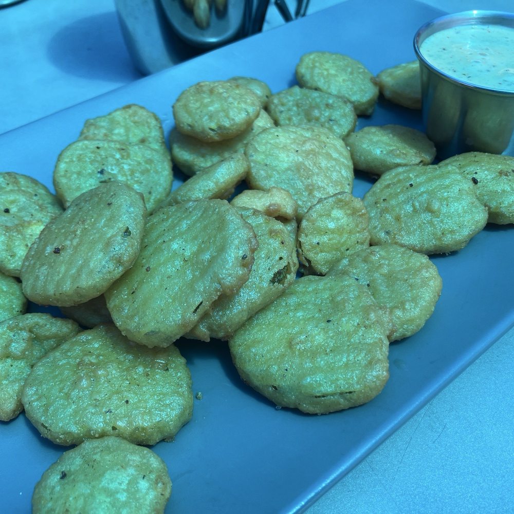 Park City Brewing - Fried pickle slices. - Barbeque Near Me - Park City, Utah Park City Brewing - Fried pickle slices. - Barbeque Near Me - Park City, Utah