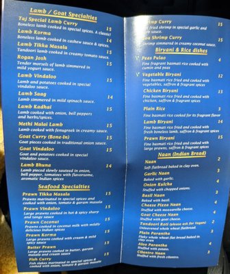 Menu photo 8 Taj Grill Vallejo, CA Menu photo 8 Taj Grill Vallejo, CA