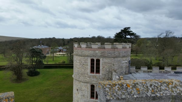 Lulworth Castle by null